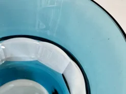 Pamono Handcrafted Art Deco Crystal Glass Bowl from Ludwig Moser & Söhne Karlsbad, Czechoslovakia, 1920s><noscript><img width=