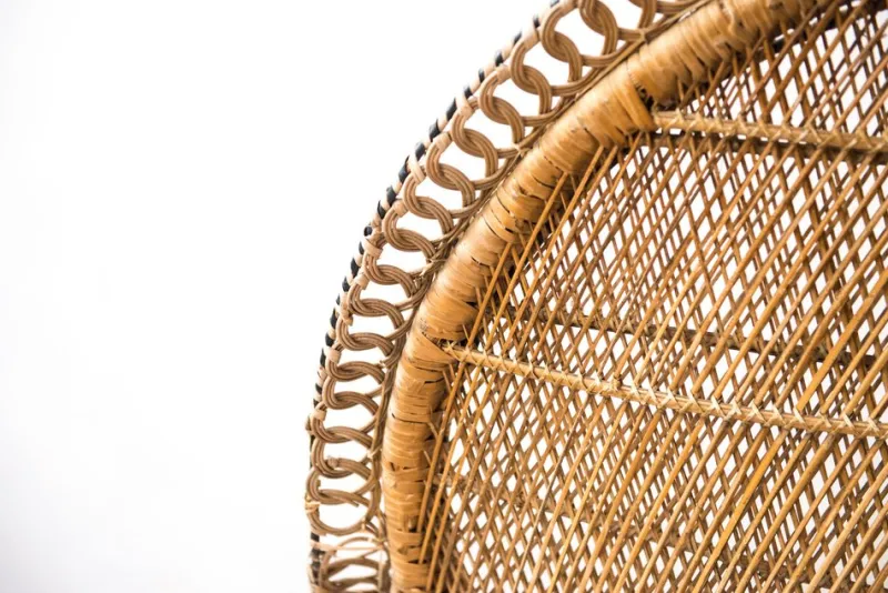 Sale Pamono Handcrafted Pavone Chair, 1970s