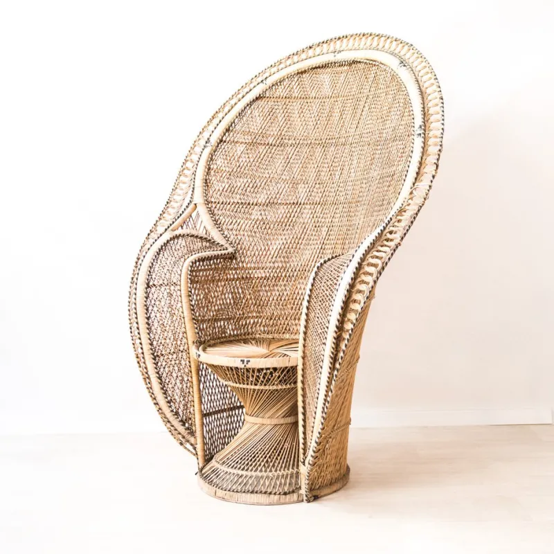 Sale Pamono Handcrafted Pavone Chair, 1970s