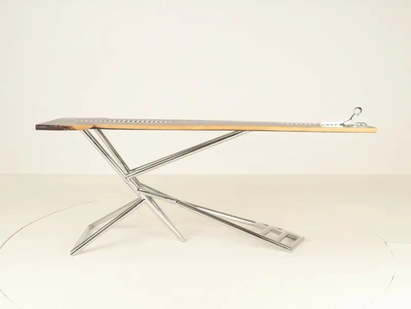 Pamono Handcrafted Scissors 1 Console Table by Bruno Helgen, Bali, 2000s> Console Tables