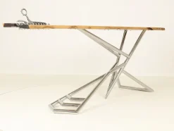 Pamono Handcrafted Scissors 1 Console Table by Bruno Helgen, Bali, 2000s><noscript><img width=