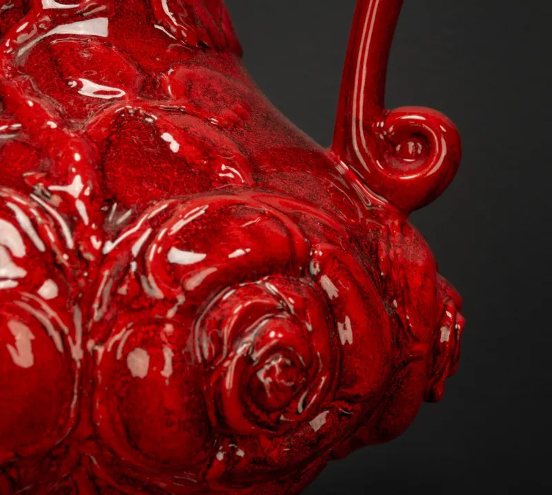 Hot Pamono Handcrafted Vase from Knödgen Ilkra Edelkeramik, Germany, 1960s