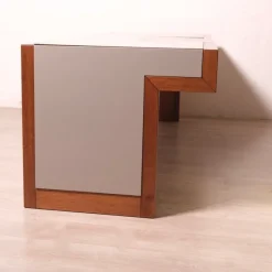 Pamono Handcrafted Wooden Desk, 1970s> Desks