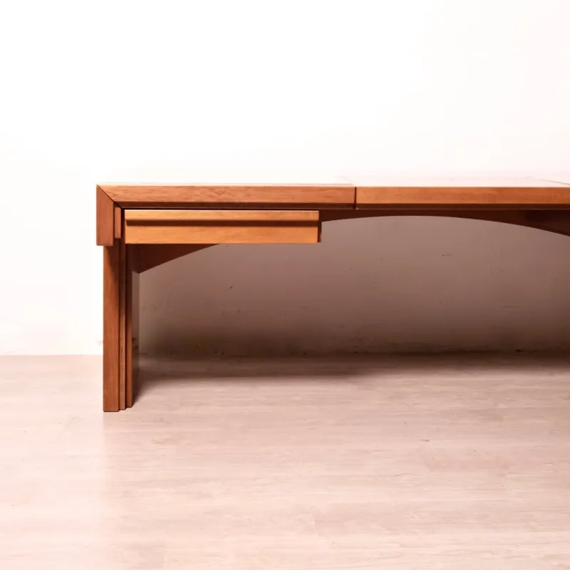 Pamono Handcrafted Wooden Desk, 1970s> Desks