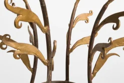 New Pamono Hand-Forged Iron Coat Rack, 1980s