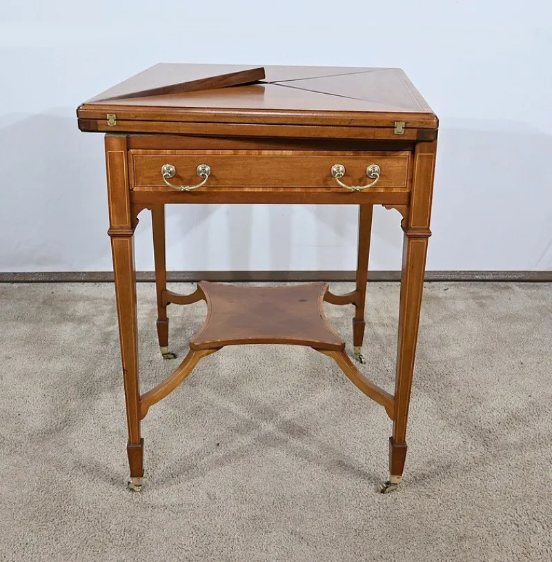 Discount Pamono Handkerchief Games Table in Blond Mahogany, 1930