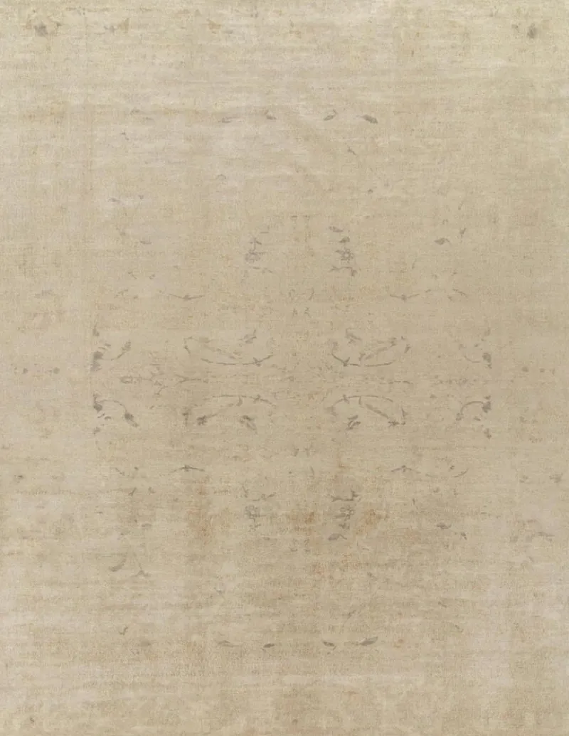Online Pamono Hand-Knotted Rug with Muted Pattern from R&K Principal Jahanshah Nazmiyal