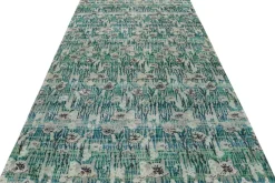 Pamono Hand-Knotted Silk Floral Rug from R&K Principal Jahanshah Nazmiyal><noscript><img width=
