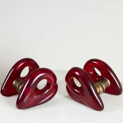 Online Pamono Handles by Giuseppe Santomaso for Seguso, 1950s, Set of 2
