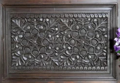 Best Pamono Handmade and Handcarved Sliding Door Panel, Nuristan, Afghanistan, 1920s