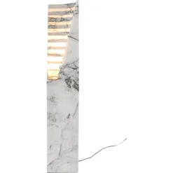 Sale Pamono Handmade Big Amphitheatre Lamp in Paonazzo Marble from Fiam