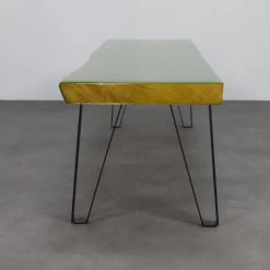 Hot Pamono Handmade Green Epoxy Fusion Bench, 1990s