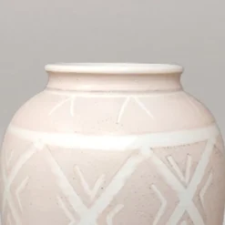 Pamono Handmade Pink Vases in Ceramic by Deruta, Italy, 1960s><noscript><img width=