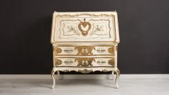 Pamono Hand-Painted and Gilded Secretaire, 1950s> Secretaires