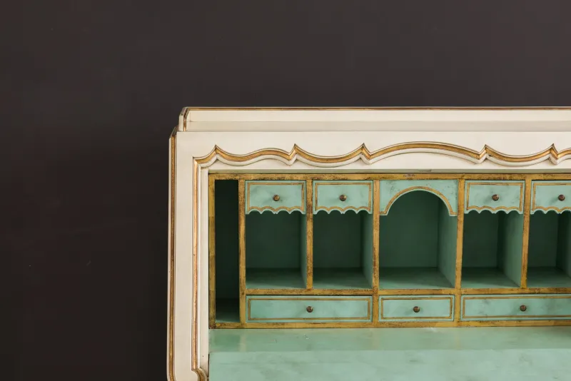 Pamono Hand-Painted and Gilded Secretaire, 1950s> Secretaires