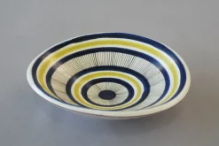 Sale Pamono Hand-Painted Bowl by Stig Lindberg for Gustavsberg, Sweden, 1950s