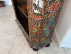 Pamono Hand-Painted Farmers Shelf, Bookcase, Tyrol Farmers Box, Riders Box G2030><noscript><img width=
