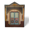 Pamono Hand-Painted Indian Portico Style Screen, 1980s> Room Dividers & Screens