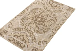 Discount Pamono Handwoven Chain Stitch Pattern Rug from R&K Principal Jahanshah Nazmiyal