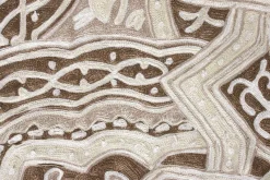 Discount Pamono Handwoven Chain Stitch Pattern Rug from R&K Principal Jahanshah Nazmiyal