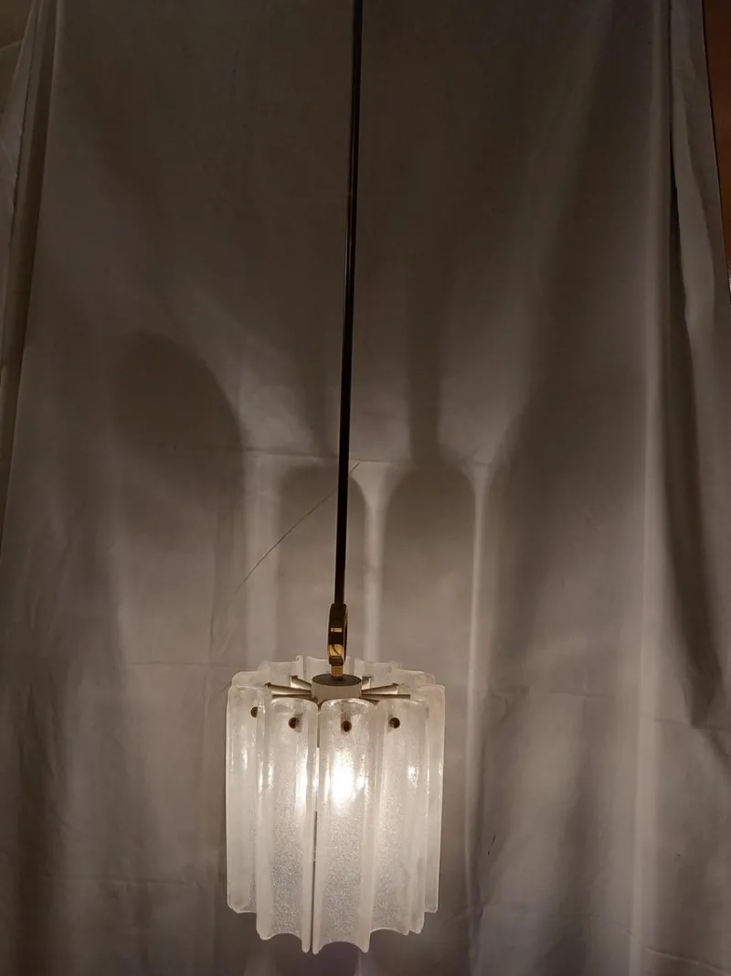 Clearance Pamono Hanging Lamp attributed to Kalmar, 1960s