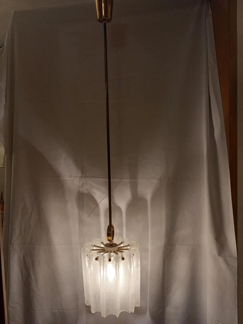 Clearance Pamono Hanging Lamp attributed to Kalmar, 1960s