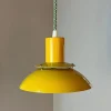 Pamono Hanging Lamp in Yellow Metal by Belid> Ceiling Lights