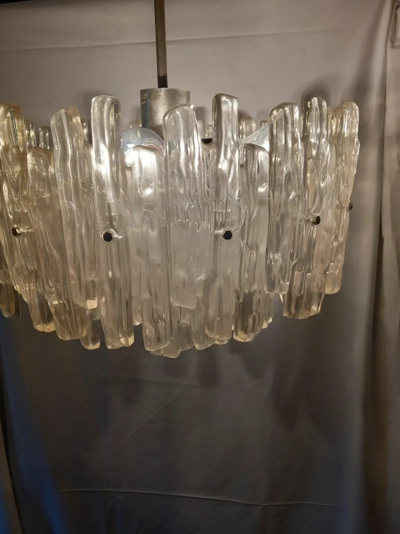 Hot Pamono Hanging Light from Kalmar attributed to J. T. Kalmar, 1960s