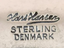 Pamono Hans Hansen Silver Cutlery Susanne in Sterling Silver, 20th Century, Set of 18><noscript><img width=