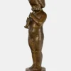 Pamono Hans Harders, Boy Playing the Shawm, 1920s, Bronze> Art Deco