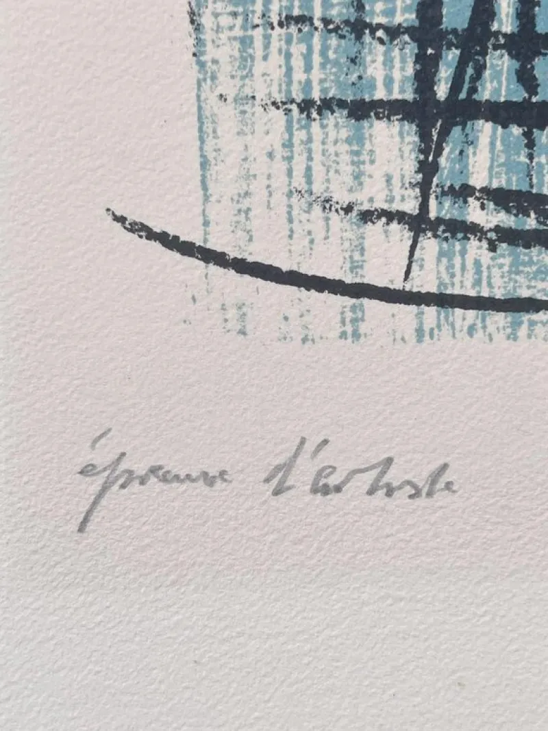 Online Pamono Hans Hartung, L 32, 1957, Lithograph