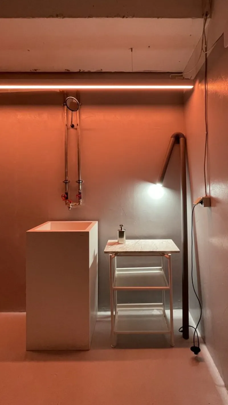 Sale Pamono Hardware Floor Lamp by Andrei Lazar