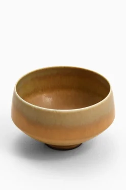 Pamono Hare Fur Glazed Ceramic Bowl attributed to Berndt Friberg, 1962> Bowls