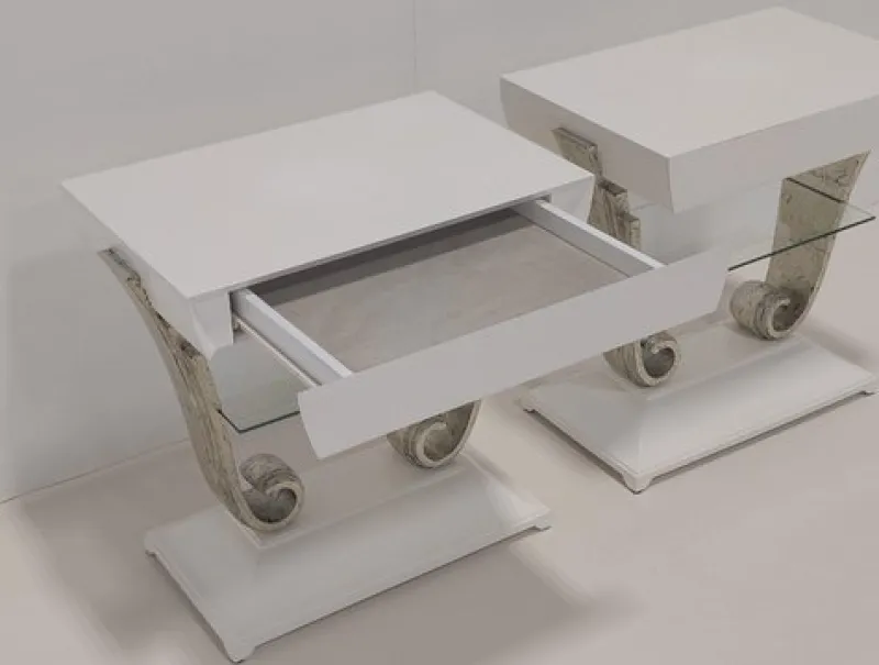 Hot Pamono Harper Bedside Tables by Christopher Guy, Set of 2