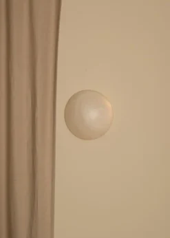 Clearance Pamono Havano White Alabaster Wall Sconce by Simone & Marcel