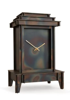 Pamono Heated Corten One More Time Clock by Kiki Van Eijk & Joost Van Bleiswijk The Exceptional