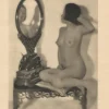 Pamono Heinz von Perckhammer, Nude Before a Mirror, Original Photogravure, 1928> Art Deco
