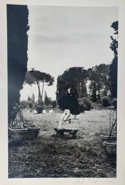 Pamono Helmut Newton, In a Garden Near Rome, 1977, Photolithograph> Photography