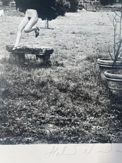 Pamono Helmut Newton, In a Garden Near Rome, 1977, Photolithograph> Photography