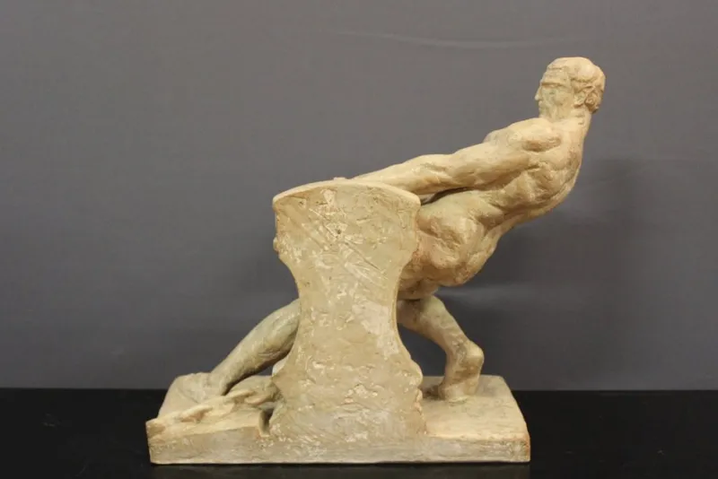 Outlet Pamono Henri Bargas, La Force, 1930, Terracotta