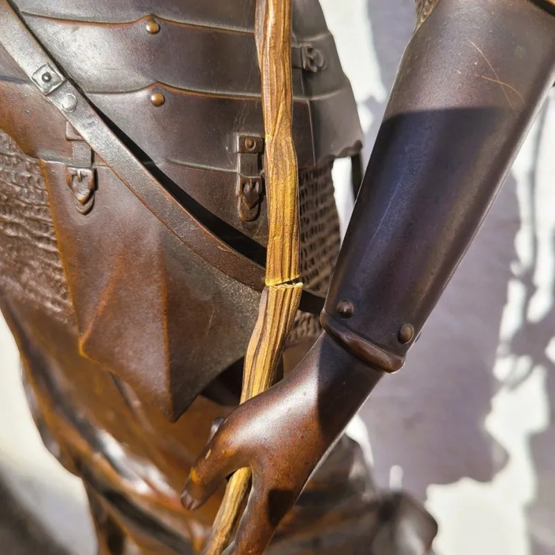 Pamono Henri Daniel Contenot, Joan of Arc, Late 19th-Early 20th Century, Bronze> Sculpture