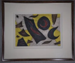 Pamono Henri Goetz, Engraving, Framed> Art Deco