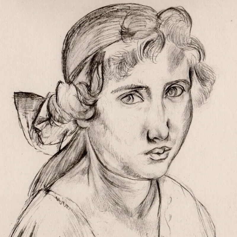 Pamono Henri Matisse, Portrait of a Lady, Original Lithograph, 1920> Classical|Art Deco