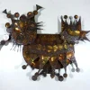Sale Pamono Henrik Horst, Large Brutalist Wall Sculpture, 1970s, Iron