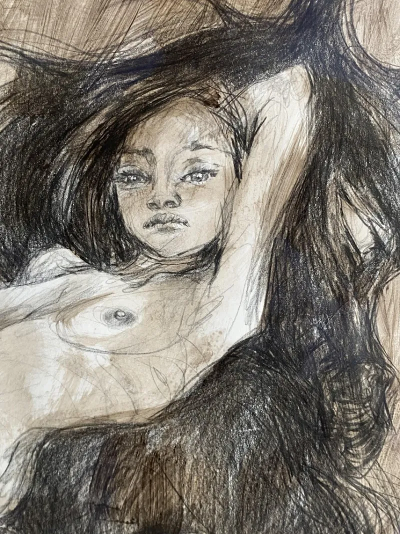 Pamono Herakut, Devil, 2012, Mixed Media> Abstraction