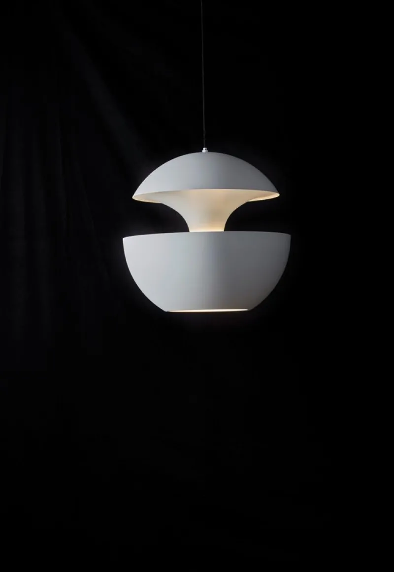 Pamono Here Comes the Sun Medium White Pendant Lamp by Bertrand Balas> Ceiling Lights