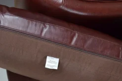 Sale Pamono Heritage 3-Seater Brown Leather Mortimer Sofa with Castors by Laura Ashley