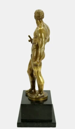 New Pamono Hermann Volz, Naked Warrior with Short Sword, 1935, Bronze