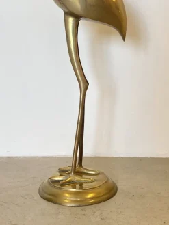 Discount Pamono Heron-Shaped Sculpture, 1970s, Brass