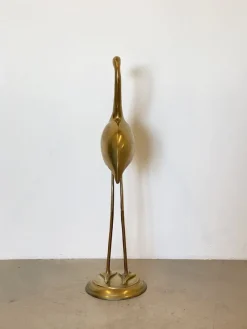 Discount Pamono Heron-Shaped Sculpture, 1970s, Brass